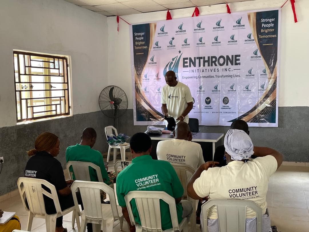 Enthrone Volunteer Training 2026